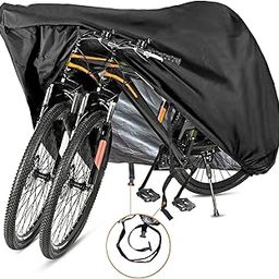 Szblnsm Bike Cover Waterproof Outdoor Bicycle Cover- XL-420D Heavy Duty Ripstop Material, Waterproof, Anti-UV-Offers Constant Protection for All Types of Bicycles All Through The 4 Seasons-image-45