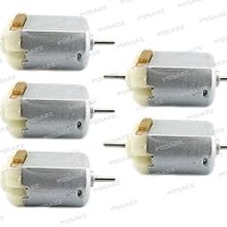 GKG F130 Double Head Shaft 4-Wheel Drive Miniature Fan DC Motor, 50mm Length - 5 Pieces (Brown)-picture-26