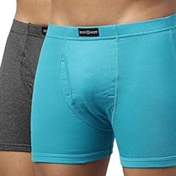 Men's Cotton Modern Regular Solid Trunks-15