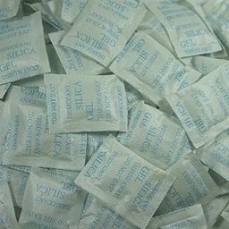 Aquapapa 100 Packets 2 Gram Silica Gel Desiccant Non Toxic Moisture Absorber Dehumidifiers Mold/Mildew/Fungus/Corrosion Prevention (Ship from USA)-image-37
