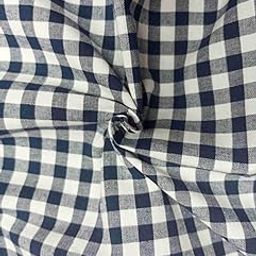 KRISDEE Unstitched Pure Cotton Shirting Fabric for Men (NAVY-W1031)-image-25
