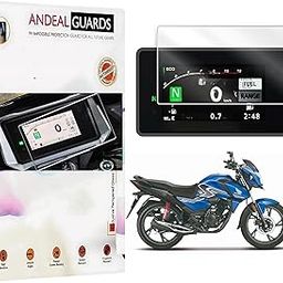 Andeal Guards Digital Meter Screen Guard For NEW 2025 HONDA SP 125 Bike 2025 || TFT Instrument Cluster Protector || Anti Scratch || HD Clarity || NEW SP125 Display Speedometer Accessory [With Installation Kit]-0
