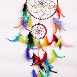 ANEMONE MART® Dream Catcher Multicolor & Wall Hanging 6&3 inch Ring-image-17