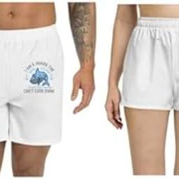 Unisex Regular fit 'Shark | I am a Shark, The Ground is My Ocean, and Most People Can't Even Swim' Polyester Shorts [Size S/28In to XL/40In]-image-8