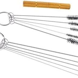 3x11 Pieces Airbrush Spray Cleaning Repair Tool Kit Steel Needle Brush Set | Art Supplies | Painting Supplies | Airbrushing Supplies | Systems & Sets-image-34