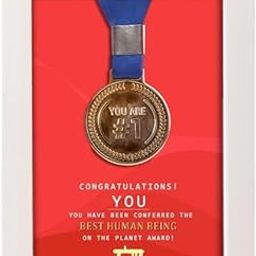 Oye Happy -Best Human Medal - Gift for Friends - Couples - Boyfriend - Girlfriend - Husband - Wife-image-14