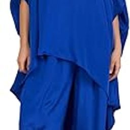 Boutique Collection Silk Crepe High Low Style Free Size Kaftan With Pant tunic Cover up Caftan Top Shirt | Festive Look-24