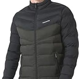 crimsoune club Men Blue Colour-Blocked Padded Jacket-picture-32