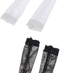 CALANDIS 2 Pairs 1/12 Scale Women Soldier Accessories Action Long Stocking | Other Action s-6