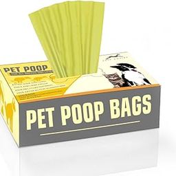 Pets Empire Pet Waste Bags Dog Poop Bags Unscented Biodegradable Dog Paw Prints (Color May Vary) (9.1 x 11.6 Inch (100 Bags)-6