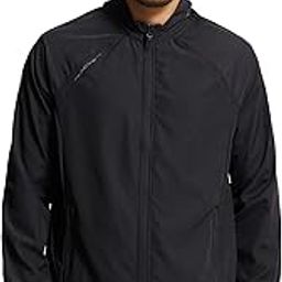 MV40 Men's Microfiber Fabric Water Resistant Regular Convertible Hoodie Active Wear Jacket-image-22