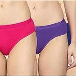 CA 401 High Coverage Super Combed Cotton Panties with Concealed Waistband (Pack of 3) Assorted - Colours May Vary-33