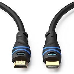 BlueRigger in-Wall High Speed 18Gbps HDMI Cable - CL3 Rated - Supports 4K 60Hz, Ultra HD, 3D, 1080p, Ethernet and Audio Return Latest Standard 20 Feet (6 Meters)-image-9
