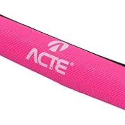 Acte Sports Yoga Mat Pvc Adult Pink T10-R-image-12