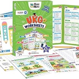 GiniMini 300+ UKG Worksheets for 4 5 6 7 Years, Learning & Writing Activities, Return & Birthday Gifts for Boys, Girls (English, Math, EVS, Science & Hindi)-picture-26