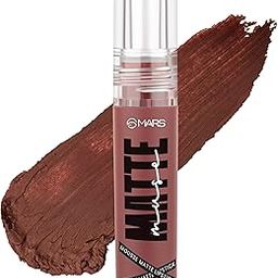MARS Matte Muse Mousse Lipstick (3ml) (11-SHOW STOPPER) with Doe-Foot Applicator | Highly Pigmented | Smooth Texture | Hydrating Formula | Blurry Lips Effect-image-81