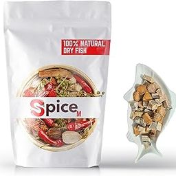 Spice-M,Dry Fish Pieces | Endu chepa Mukkalu | Sundried Fish Slices - Grams (250)-image-87