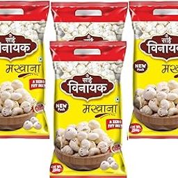 OM SAI VINAYAK Makhana 1kg | Fox Nuts | Lotus Puffs | High Protein | Healthy Snacking Phool Makhana | Premium Crunchy | Handpicked | Fasting | No added Preservatives & Flavours | Raw Jumbo Size | (1kg)-image-46