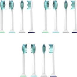 MAYCREATE® 12PCS Toothbrush Replacement Heads for Philips Sonicare Soft Dupont Bristles Electric Suitable-image-81