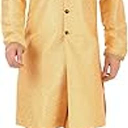Men's Indo Western Sherwani Set with Pant and Brooch-image-32