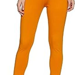 Women's Slim Leggings (SL38MUSTARD_Multicoloured_FS_Mustard_Free)-image-1