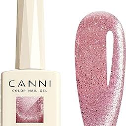 CANNI HEMA FREE Cat Eye Gel Nail Polish - Iridescent Dream Series Nail Gel Polish Soak Off LED Nail Art Starter Manicure Salon DIY at Home (CE-8020, 9ml)-image-67