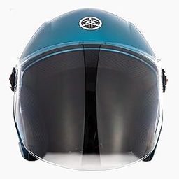 Yamaha YR6 Half Face Helmet (Matt Cyan Green, Size XL) Y6AYR6CGXL16-image-32