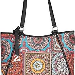 Naisha Tote Bag l | Vegan Leather Handbag for Women-52