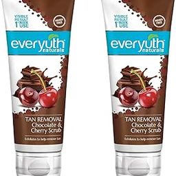 Everyuth Naturals Tan Removal Chocolate&Cherry Scrub|D Tan,Detoxify&Cleanse|Paraben Free|Antioxidant Choco&Multi-Vitamin Cherries|For Oily,Dry,Normal,Combination&Sensitive Skin - 100G (Pack Of 2)-31