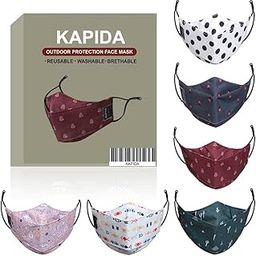Cotton Mask For Kids (7 to 13 Years) with adjustable straps And 3D Mask boy (Pack of 6)-picture-24