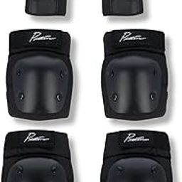 Piston Protective Safety Kit | Protective Guards Set (Elbow, Knee & Wrist) | Multi Sport | Skating, Cycling, Skateboarding | Skate Supply India (Large)-picture-19