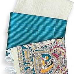 Cotton Madhubani Print Salwar Suit Dress Material | Unstitched Fabric for Women | 2.5M Top, Bottom & Dupatta | Ethnic Wear for Party, Casual & Occasion | C 251 SERIES-image-5