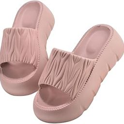 Women Open Toe Slide Sandals Flip Flops EVA Summer Slippers Non-Slip Clog Mules for Girls Lightweight Cushioned Footwear-image-38