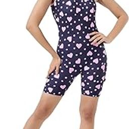 Women's Nylon Legging Cut Sleeves (u Back) Printed Single Piece Swimwear/Swim Suit-picture-6