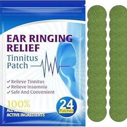 Tinnitus Relief Ear Patches – Natural Herbal Treatment for Ringing Ears, Hearing Support & Blood Circulation (24 Pcs)-image-92