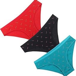 Women's Printed Multicolor Pure Cotton Panty for Ladies & Girls-image-28