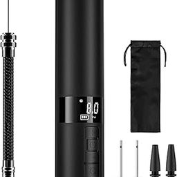 TEIMA Electric Ball Pump with LED Digital Display and Pressure Gauge – Fast, Accurate, and Smart Ball Inflation Powered by AA Batteries-image-15