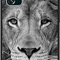 NDCOM for S20 FE Back Cover | Samsung S20 FE 5G Cover | S20FE 5G Back Cover | Samsung S20 FE 5G Back Case | Lion Printed Metal Case-18