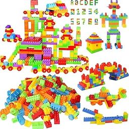 Zinglu Building Blocks for Kids | Puzzle Block Game for 2+ Year Boys & Girls | Creative Construction Toy for 3-5 Years | Educational Toy for Kids with Storage Bag-28