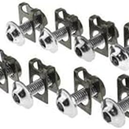 The Style Sutra 3x10 Piece Motorbike M6/6mm Body Fairing Bolts Fastener Clips for Silver|Motors | Parts & Accessories | Motorcycle Parts-image-2