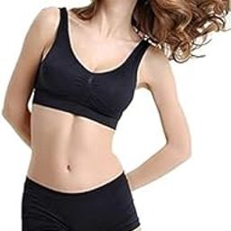 Lingerie Women's Solid Sports Full Covrage Bra Panty Set-image-2