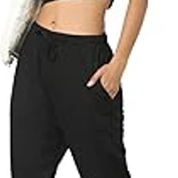 Women's High Rise Regular Track Pants | Slim-fit Joggers for Women-image-54