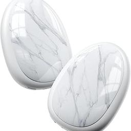 Hand Warmers Rechargeable 2 Pack, AI Temperature Control Electric Handwarmers, Stone Shape Portable Pocket Heater, Great Gift for Christmas Hunting, Golf, Camping White-image-33