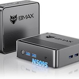 Bmax B3 Mini PC 256GB SSD 8GB LPDDR4, Intel 11th Gen N5095 Processor (up to 2.9GHz) 4C/4T, Auto Power On Mini Desktop Computer WiFi/BT5.0/HDMIx2 Support 4K Dual Screen Display, Wake On LAN-picture-23