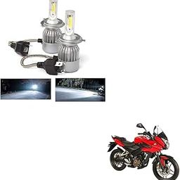 Kozdiko Bike C6 LED All in One Light Bulb 50W LED Car Headlight Conversion Kit for Cars 6000K (White) for Bajaj Pulsar As 220-24