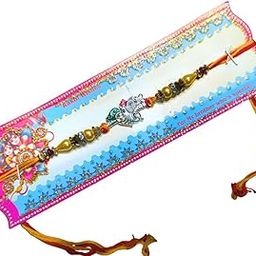 Silver Rakhi Bracelet for Brother, Traditional Indian Festival Gift-image-46
