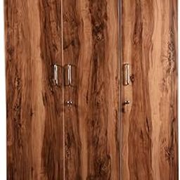 Tigress Teak 3 Door Wardrobe (Standard Size)-20