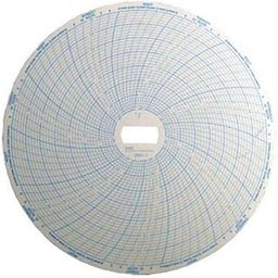 Supco CR87-7 Chart Paper for 6" Circular Recorders, 7 Day, -40 to 30F, 60/pk-11