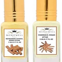 The Refreshing Sandal Wood & Chandan-E-Khaas Attar, 5 Ml (Pack Of 2)-36