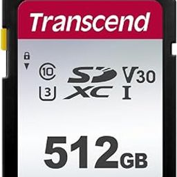 Transcend 512Gb Sd Cards 300S Sdxc, C10, U3, V30 / 3D Nand Flash, Waterproof, Shock Proof, X-Ray Proof, Static Proof, Memory Cards - Ts512Gsdc300S, Sdhc-image-65